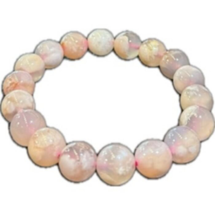 櫻花瑪瑙（晨櫻初綻) Dawn Blossom Agate